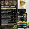 Pure Himalayan Shilajit, Ashwagandha Veggie Capsules, 8 in 1 Energy Boost